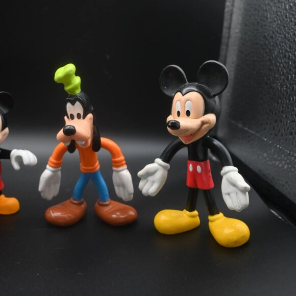 Disney micky mouse and goofy 4 toy bundle - vintage! All 4 included - Picture 6 of 10